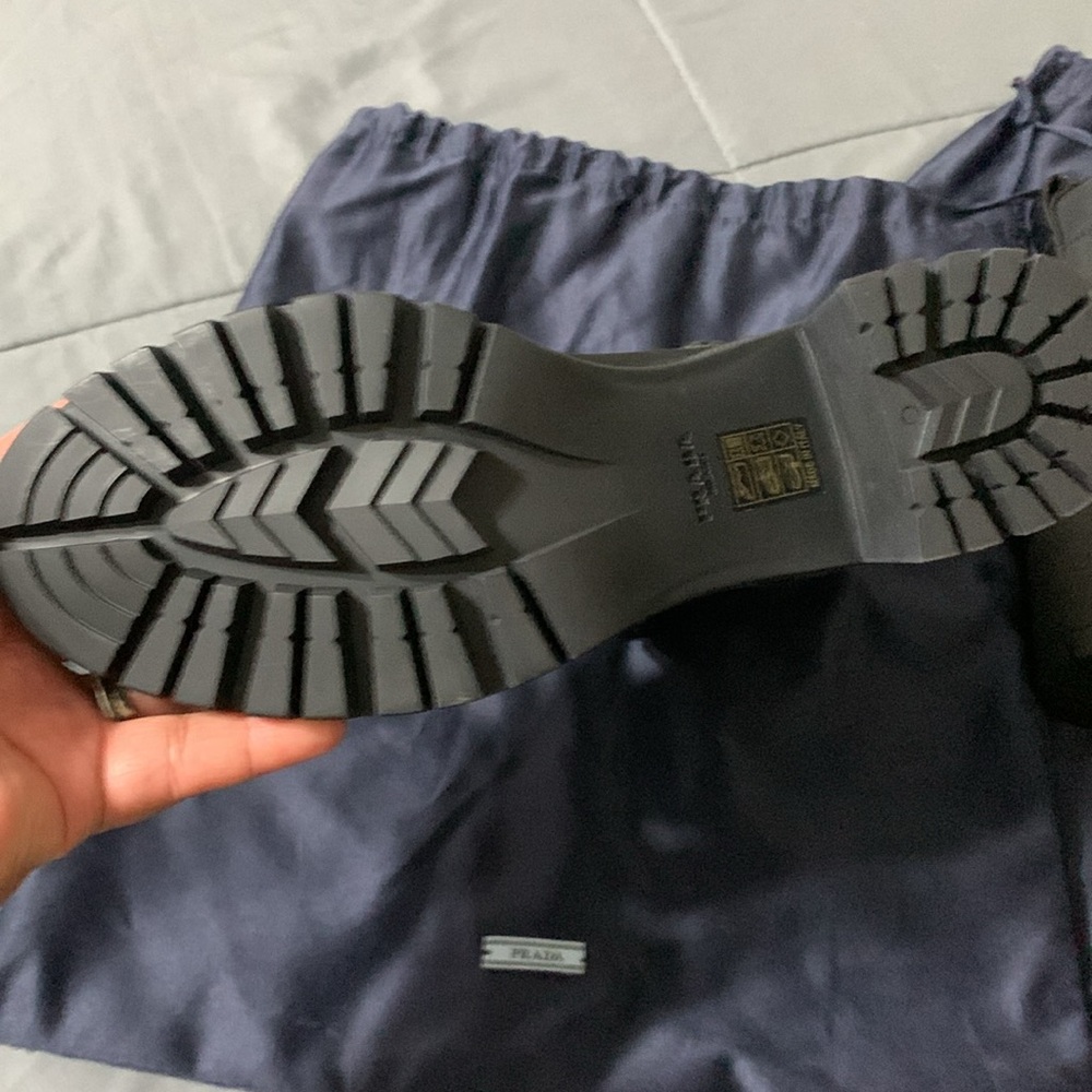 **BRAND NEW**PRADA Re-Nylon Combat Booties - Picture 4 of 8